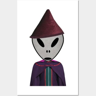 You are a Alien Wizard Posters and Art